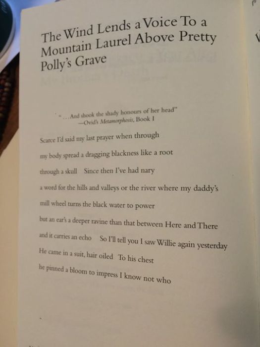 The Wind Lends a Voice to the Mountain Laurel Above Pretty Polly's Grave in Agni