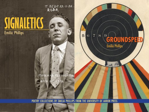 Signaletics and Groundspeed poetry collections akron ad