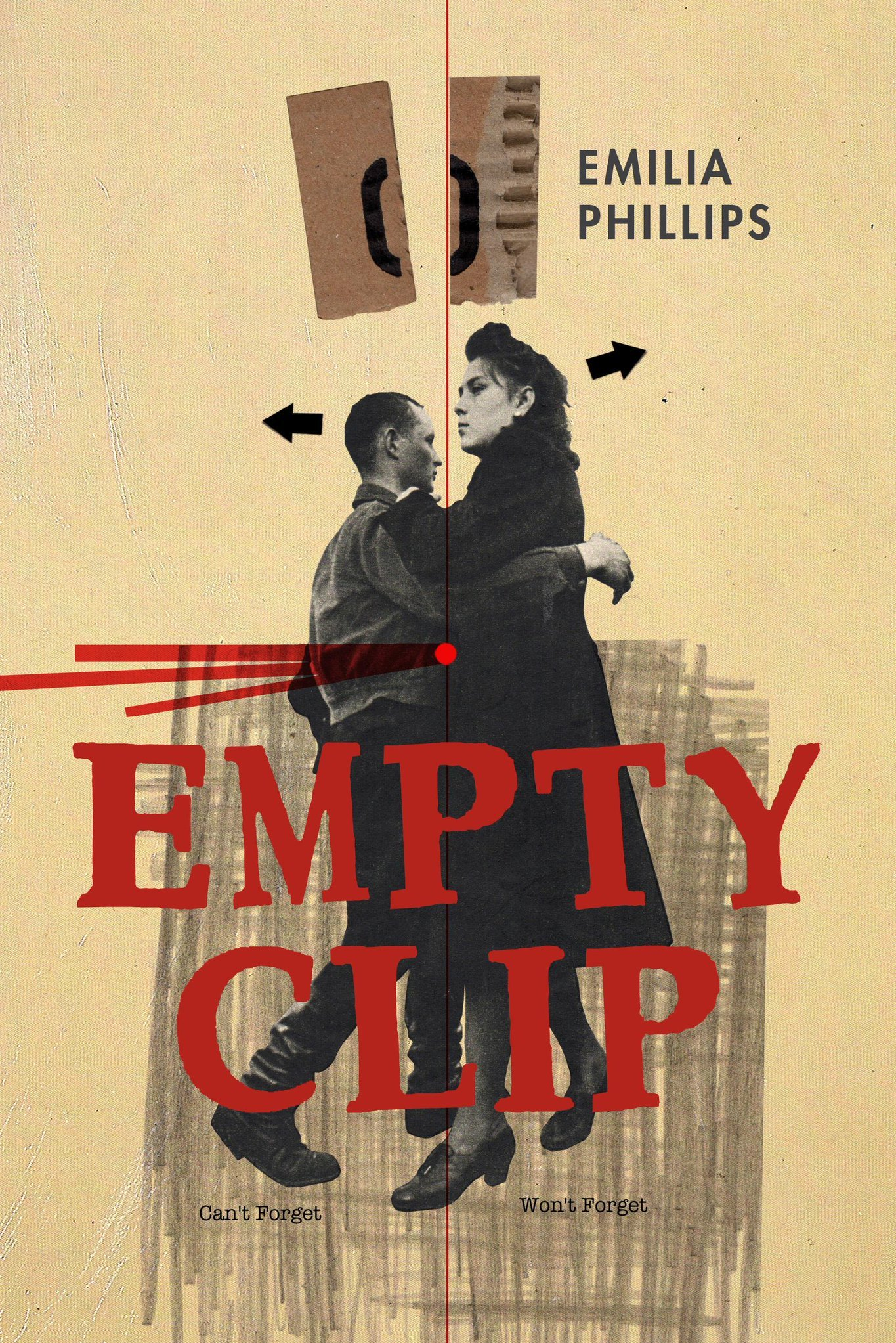 Empty Clip by Emilia Phillips cover art, University of Akron Press, 2018