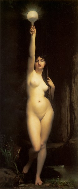La Vérité by Jules Joseph Lefebvre (1870)